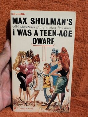 Max Shulman’s I Was a Teen-Age Dwarf - Vintage Paperback